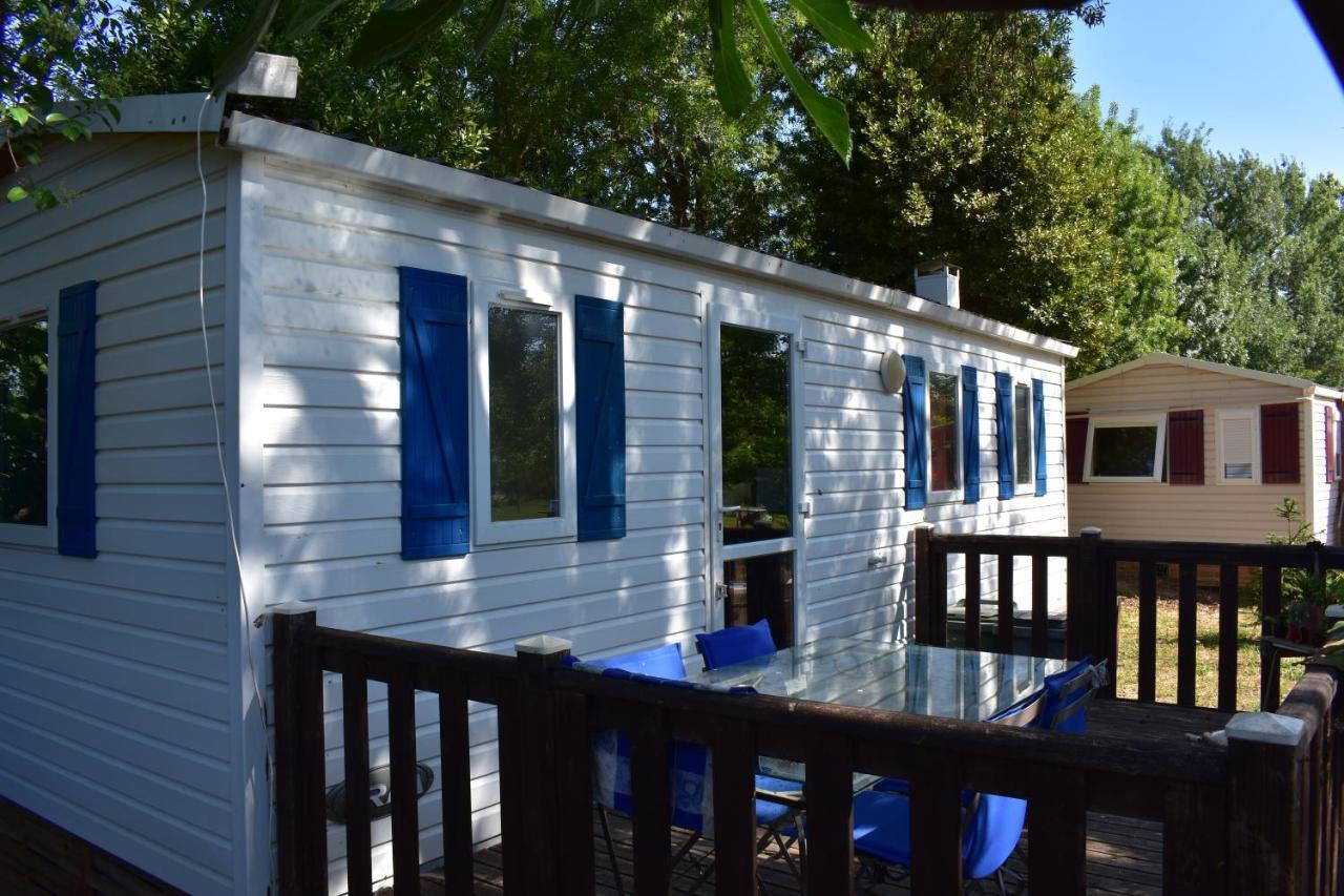 Mobil-Home Sur Terrain Bucolique イエール エクステリア 写真