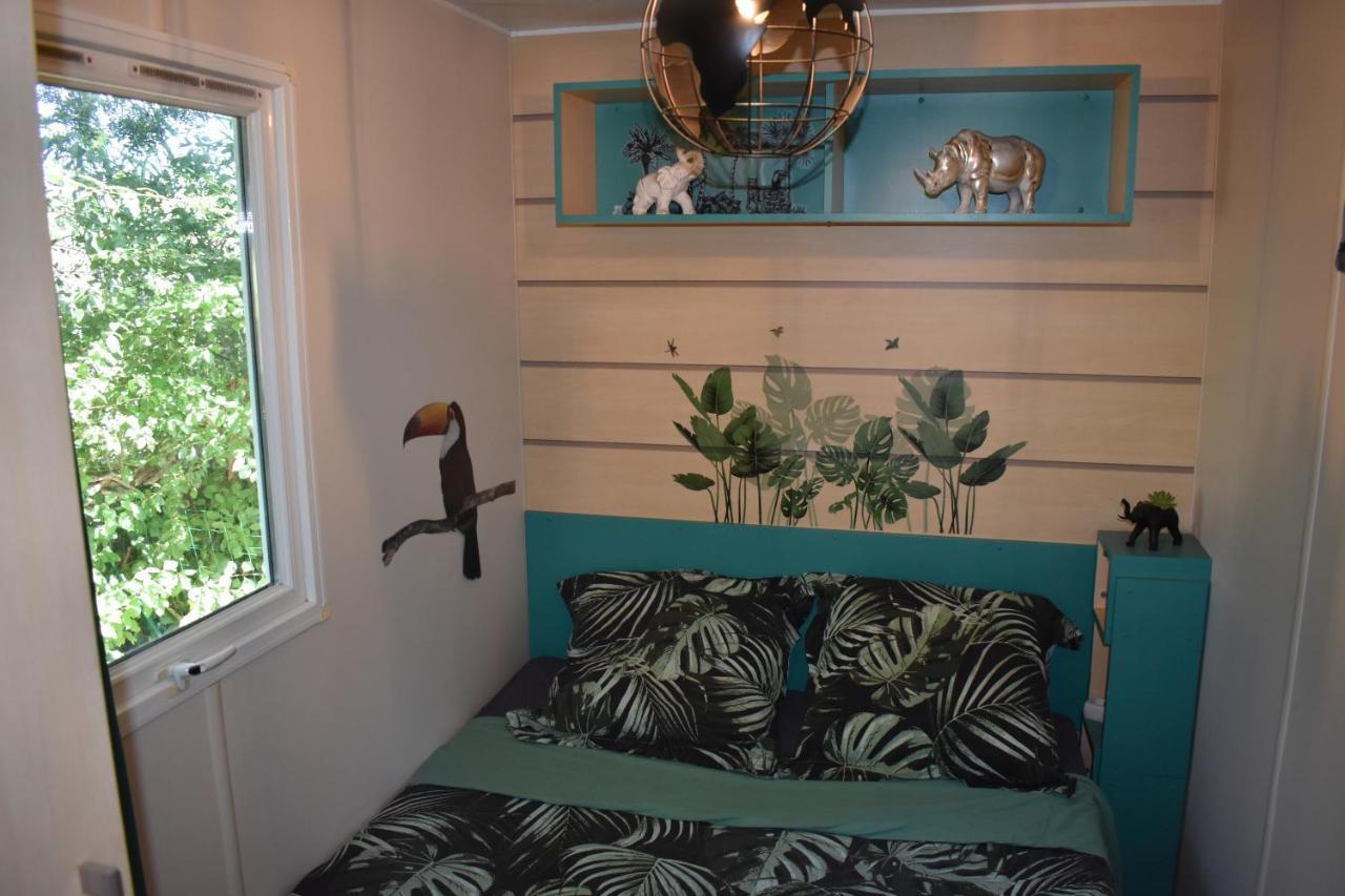 Mobil-Home Sur Terrain Bucolique イエール エクステリア 写真